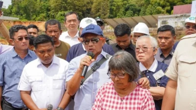 Mendagri Memulai Pembangunan Huntap Korban Musibah Bencana Sumatra