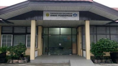 Kantor Dinas Pendidikan Kota Banjarmasin. (Foto: Koranbanjar.com)