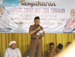 Tasyakuran Hari Jadi ke-30 Sungai Loban, Momentum Refleksi dan Doa di Tengah Kepedulian Sosial