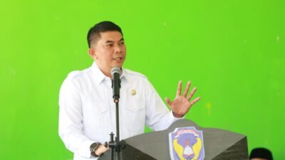 Bupati Andi Rudi Latif Launching SPPG di SMPN 1 Simpang Empat