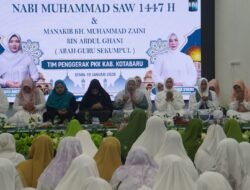 Peringatan Isra Mikraj, TP PKK Kotabaru Ajak Perkuat Keimanan dan Ketahanan Keluarga