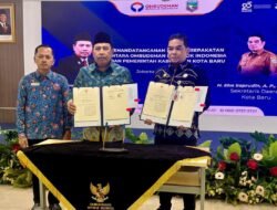 Optimalkan Kualitas Pelayanan Publik, Pemkab Kotabaru Teken Nota Kesepakatan Kerja Sama dengan Ombudsman RI