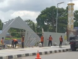 Proyek Rehabilitasi Taman CBS Martapura Rampung Secara Fisik