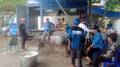 Tanggap Darurat Banjir; Dapur Umum Dinsos Kabupaten Banjar Layani 20 Desa di Kecamatan Martapura Timur