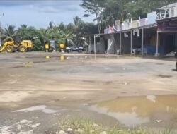 Bangunan Ruko di Kawasan Sungai Salak Diduga Melanggar Aturan Karena Berdiri di atas Bantaran Sungai