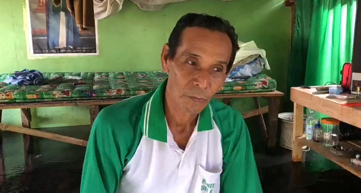 Warga Desa Bincau Muara, Idrus. (Foto: Koranbanjar.com)