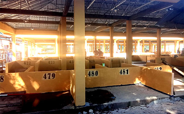 Bak0bak PKL yang disediakan di Blok A. 