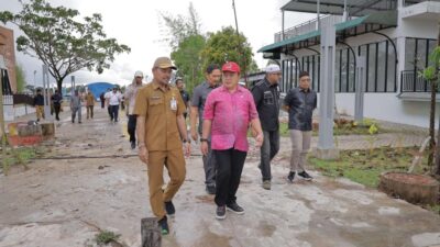 Komisi III DPRD Kalsel Tinjau Rencana Pembangunan Jembatan Barito II