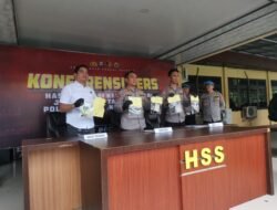 Polres HSS Amankan 4 Unit Mobil Hasil Operasi Jaran Intan 2026