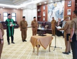 Bupati Kotabaru Lantik Pejabat Pimpinan Tinggi Pratama dan Administrator
