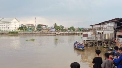 Pamit Bekerja, Seorang Ibu Rumah Tangga Dilaporkan Tenggelam di Sungai Martapura