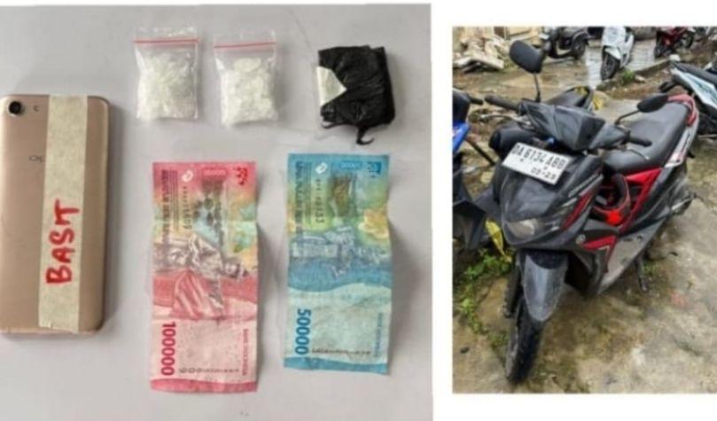 Dua Pengedar Gagal Transkasi Sabu, Diringkus Anggota Ditresnarkoba Polda Kalsel