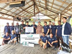Dukung Nelayan Lokal Naik Kelas, PT Pelindo Regional 3 Batulicin Salurkan Fish Finder Untuk Nelayan Baramundi
