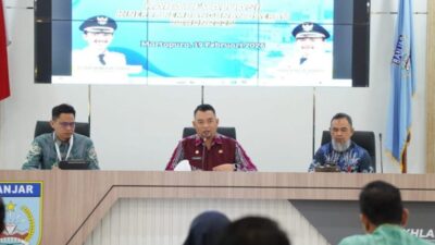 Pemerintah Kabupaten Banjar Evauasi Pembangunan Tahun Anggaran 2025