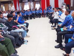 Langka, Yamin Hadirkan Seluruh Kepala Dinas Hadapi Aksi Unjuk Rasa Aliansi Mahasiswa Banjarmasin