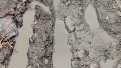 ‎Ekonomi Desa Tercekik Jalan Rusak di Aluh-Aluh, Perputaran Pasar dan Hasil Tani Terhambat