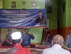 Prihatin Kondisi Jembatan Irigasi Sungai Landas, Abdul Basit Dorong Pemerintah Menangani