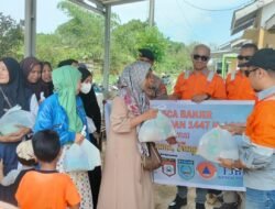 Kepedulian PT AGM Salurkan 1000 Paket Sembako Pascabanjir Kabupaten Banjar