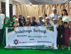 PT Baramarta Berbuka Puasa Bersama Santri Rumah Qur’an Nurul Musthafa