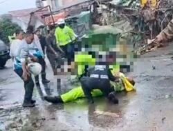 Tertimpa Pohon Tumbang, Anggota Ditlantas Polda Kalsel Meninggal Dunia