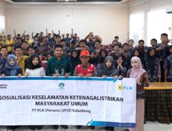 Tanamkan Budaya Keselamatan Listrik Sejak Dini, PLN Kalselteng Sosialisasi di SMKN 2 Banjarbaru