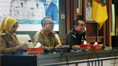 Sekdaprov Muhammad Syarifuddin Pimpin Rapat Koordinasi Pengawasan Pemerintahan Provinsi Kalimantan Selatan