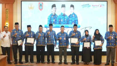 Dilepas Sekdaprov Muhammad Syarifuddin, Purnatugas Korpri Bangga Pernah Jadi Bagian Pemprov Kalsel