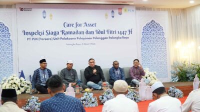 Care For Aset Ramadan, Manajemen PLN UID Kalselteng Pastikan Layanan Listrik Tetap Optimal