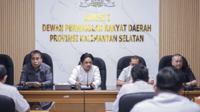 Komisi I Rekomendasi Pembentukan Tim Percepatan Penyelesaian Sengketa Lahan Gedung Baru DPRD Kalsel