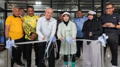 Gubernur Muhidin Resmikan Lapangan Olahraga Mahligai Pancasila Banjarmasin