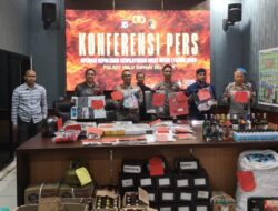 Polres HSS Amankan 33 Tersangka Hasil Operasi Sikat Intan 2026
