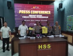 Polres HSS Ungkap Perkelahian di Angkringan ‘Gandalika’, Berawal Cipratan Air di Jalan Hingga Korban Tewas