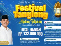 Meriahkan Idulfitri 1447 H, Tanah Bumbu Gelar Festival Tanglong