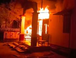 Sebuah Rumah di Jafri Zam-Zam Dihuni ABK Asal Toraja Terbakar