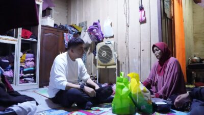 Bupati Andi Rudi Latif Sahur On The Road Sambil Salurkan Bantuan dan Pantau Pemudik