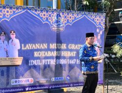 Pemkab Kotabaru Lepas 94 Peserta Program Mudik Gratis Tahun 2026