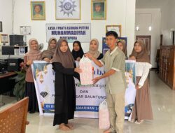 Perumda Pasar Bauntung Batuah Donasi Panti Asuhan Putri Muhammadiyah Martapura