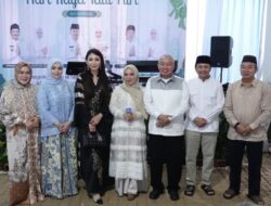 Gubernur Muhidin dan Wagub Hasnuryadi Silaturahmi Idulfitri 1447 Hijriah di Kediaman Sekdaprov Kalsel