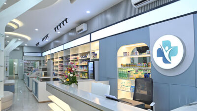 Ruang tunggu di Cordelia Medical Center yang sangat nyaman.