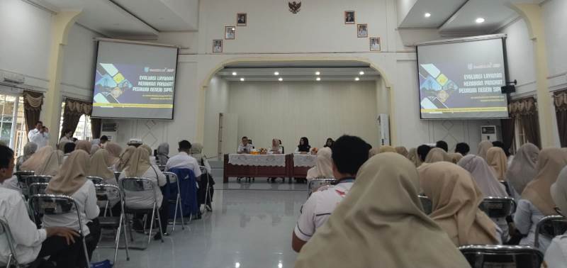 Kecamatan Martapura Barat Mengikuti Evaluasi Tata Kelola Administrasi