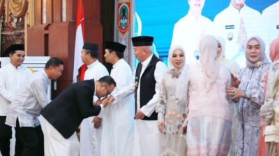 Penuh Kebersamaan, Silaturahmi Idulfitri 1447 Hijriah Gubernur Kalsel di Mahligai Pancasila Banjarmasin