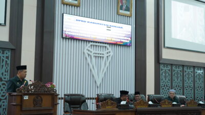 Raperda Koperasi dan UMKM, Pemkab Banjar Sampaikan Jawaban atas Pemandangan Umum Fraksi