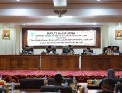 Rapat Paripurna DPRD Tapin, Penyampaian LKPj Bupati Tahun Anggaran 2025