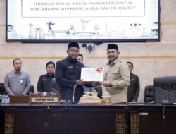Rapat Paripurna, DPRD Kalsel Sampaikan Pokok Pikiran RKPD Tahun 2027