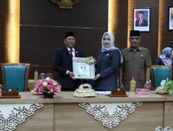 DPRD Kabupaten Barito Kuala Gelar Rapat Paripurna Penyampaian LKPJ Tahun 2025