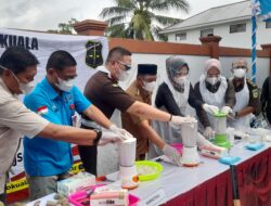 Ayu Dyan Liliyana Sari Wiryono Hadiri Pemusnahan Barang Rampasan Berkekuatan Hukum Tetap