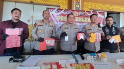 Jaringan Pengedar Narkoba Diringkus 2 Kg Lebih Sabu dan 1.670 butir Ekstasi