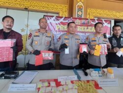 Jaringan Pengedar Narkoba Diringkus 2 Kg Lebih Sabu dan 1.670 butir Ekstasi