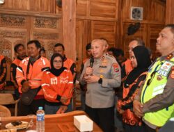Polri Menyapa Ojek Online Banua, Kakorlantas dan Kapolda Kalsel Aspirasi Mitra Ojol