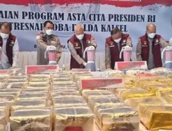 Polda Kalsel Sita Sabu 75,2 Kg dan 15.742 Ekstasi, Dua Pengedar Terafiliasi Fredy Pratama